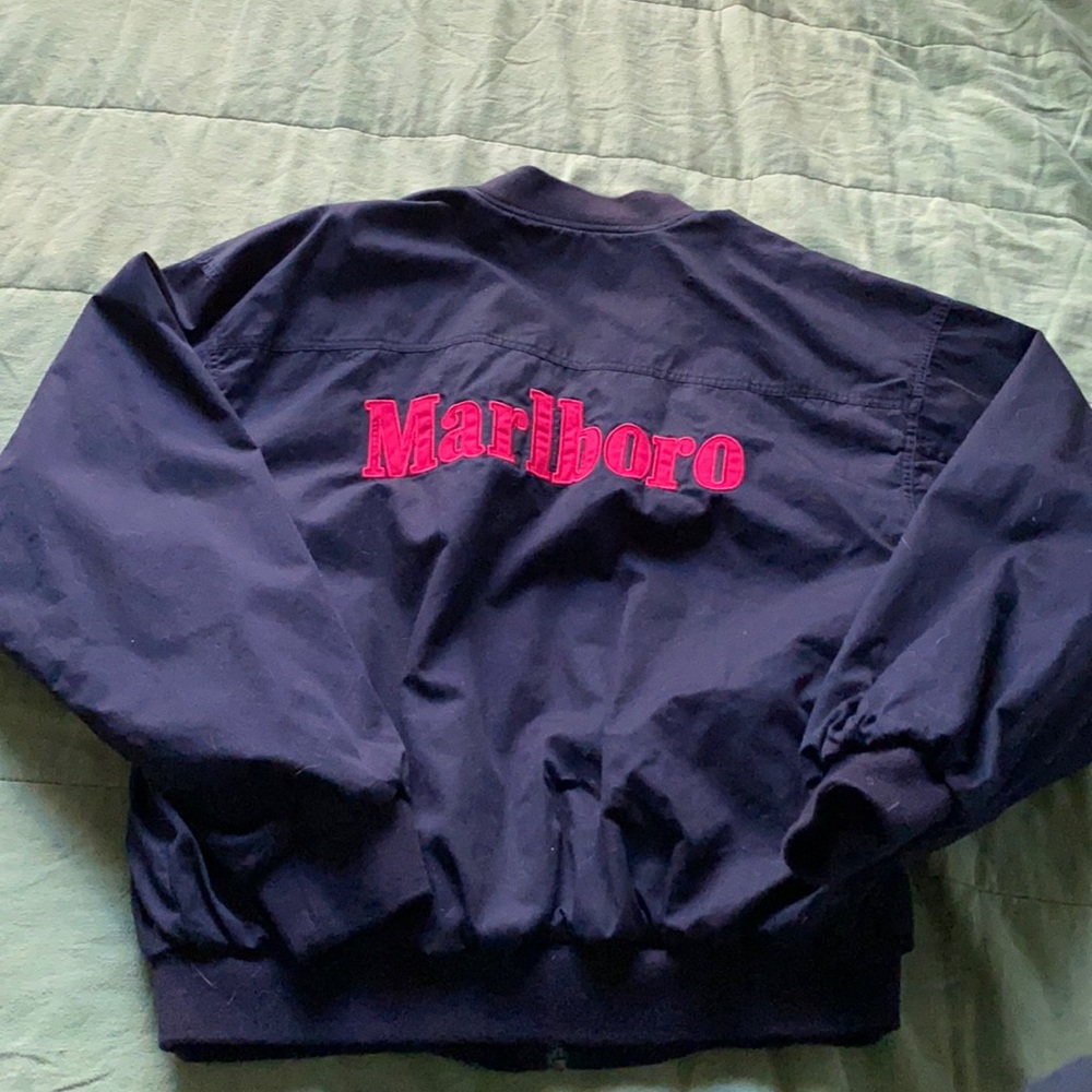Vintage Marlboro Bomber Jacket
